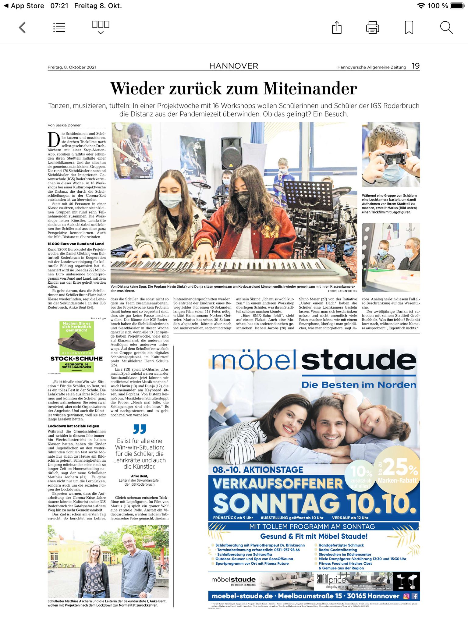 Zeitungsartikel